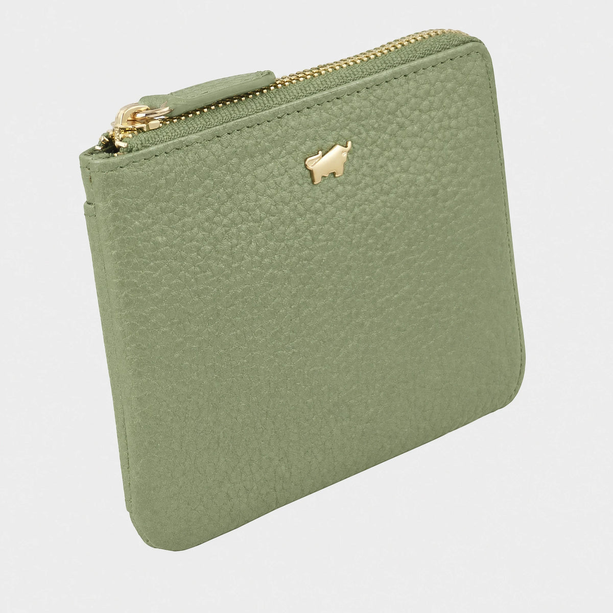 Schrägansicht ALESSIA Geldbörse S 3+2CS sage green