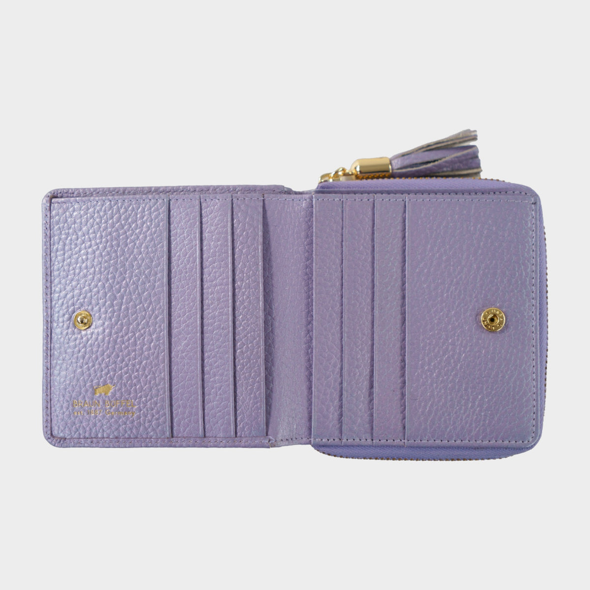 Innenansicht ALESSIA RV-Geldbörse S 6CS frosted violet