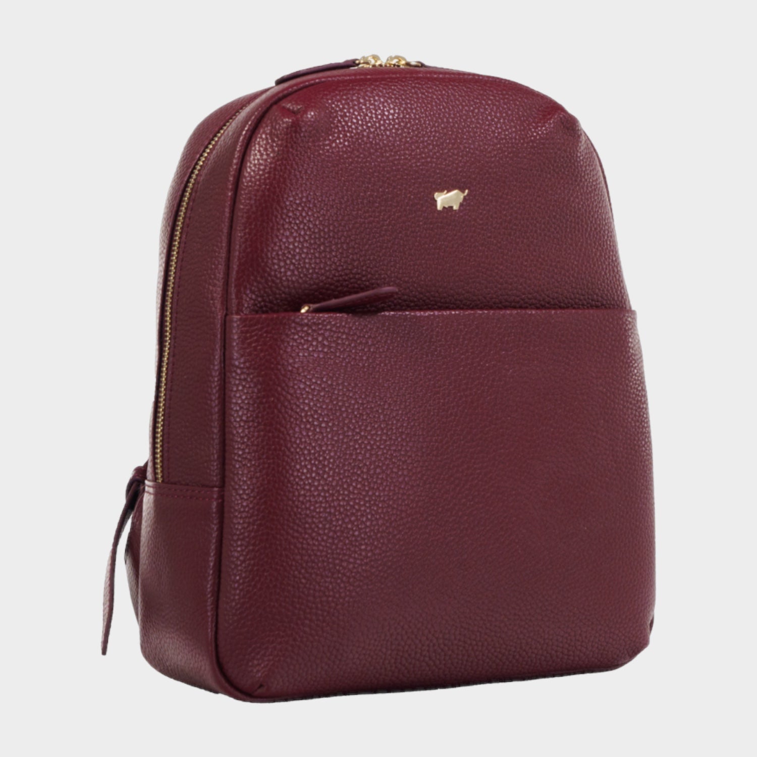 Schrägansicht HANNA Rucksack S dark wine