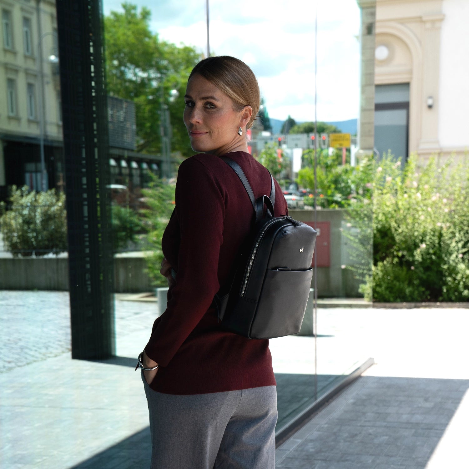 Keyfeature HANNA CLASSIC Rucksack S schwarz