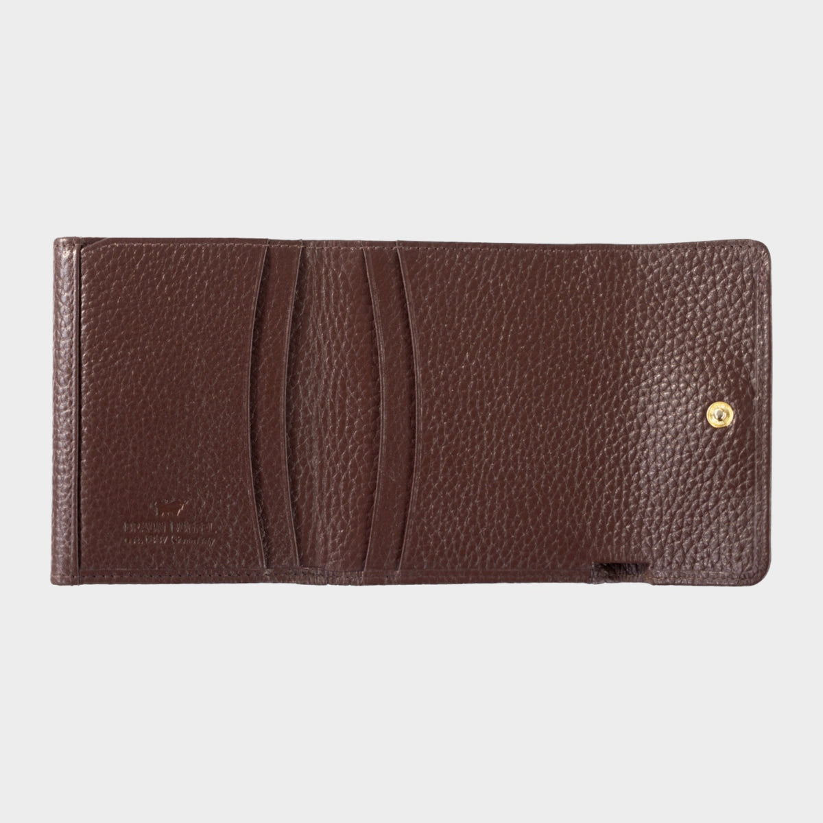 Innenansicht HANNA RFID Geldbörse 5CS dark brown
