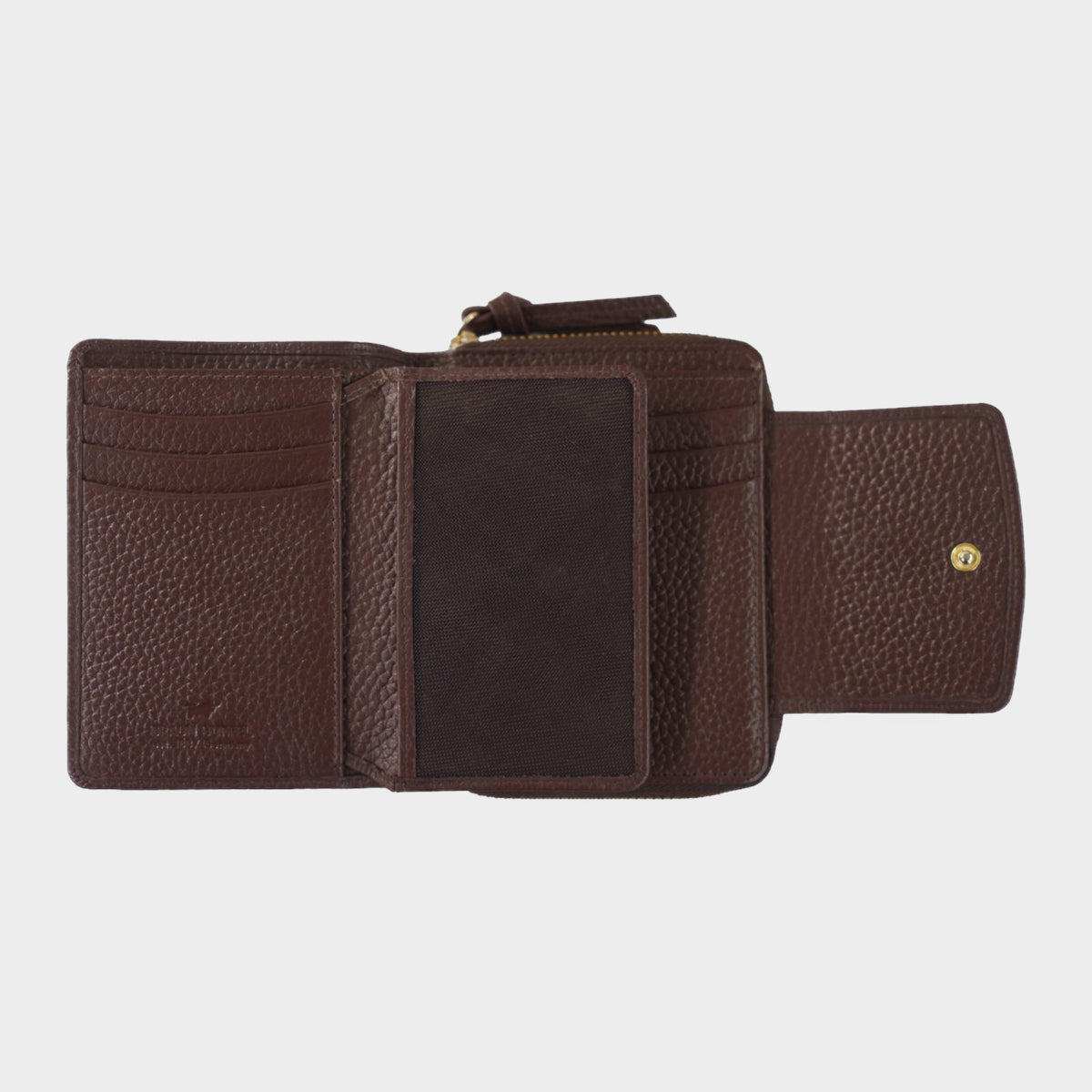 Innenansicht HANNA RFID RV Geldbörse M 8CS dark brown