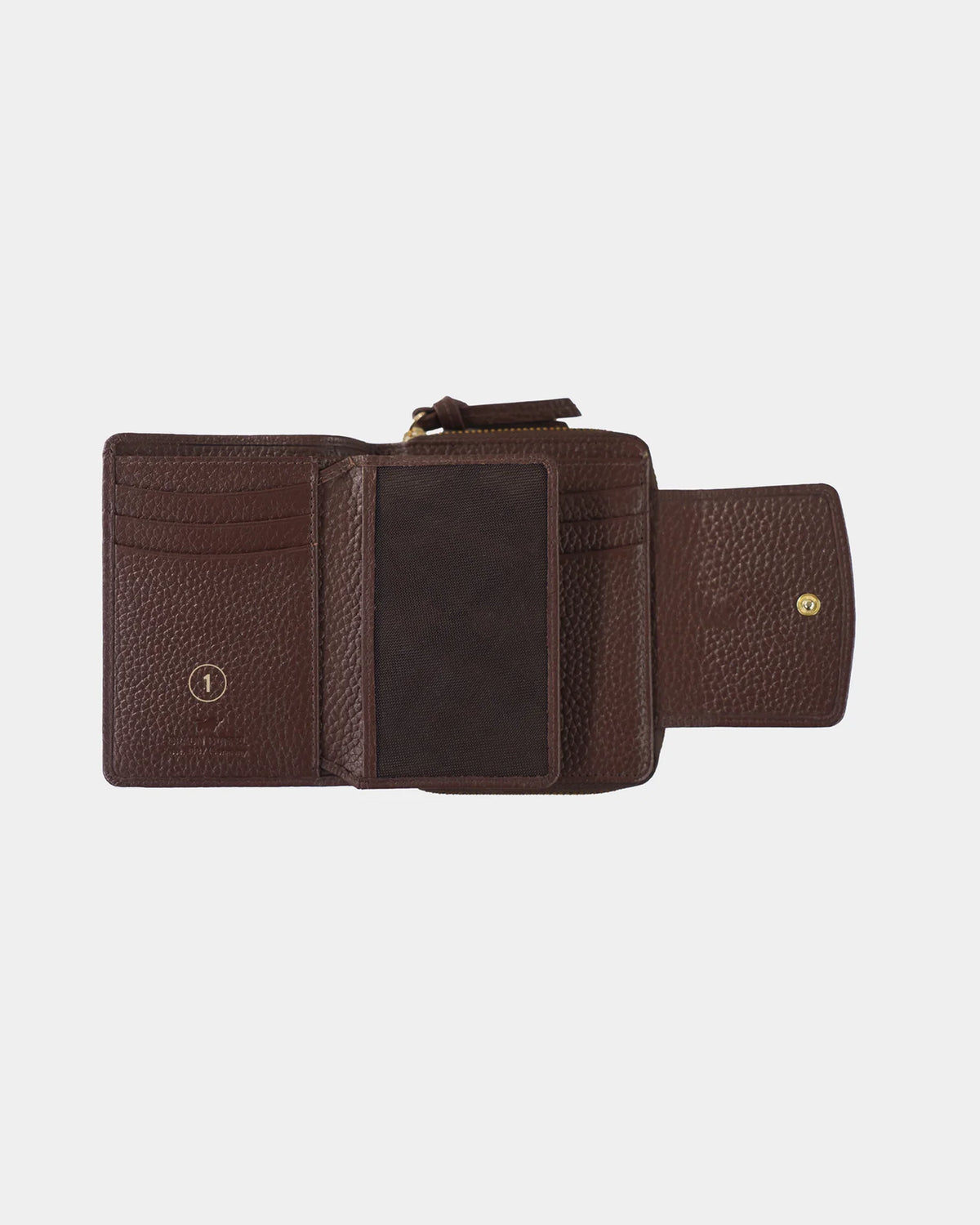 HANNA RFID RV Geldbörse M 8CS dark brown