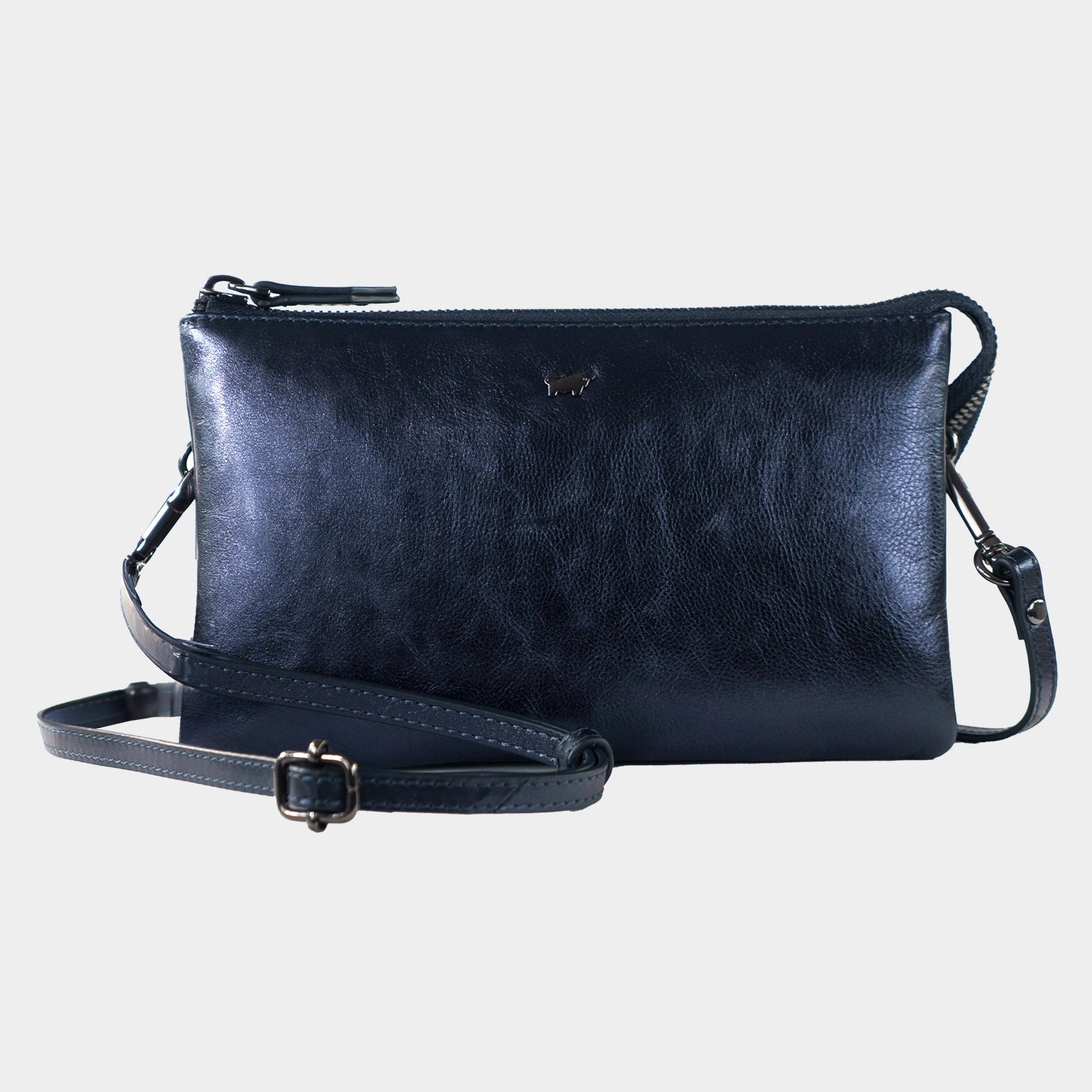 Frontansicht RUBY Umhängetasche blue