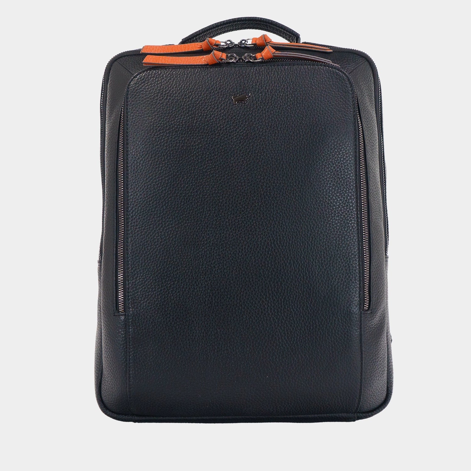 Frontansicht NOVARA Rucksack schwarz