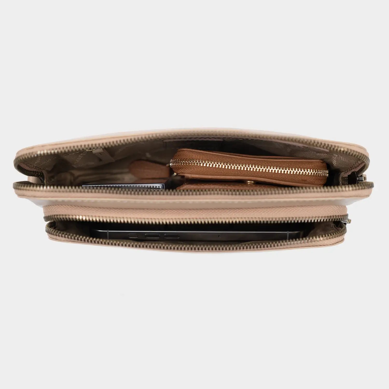 Innenansicht LOTTA Cross Body Bag sand