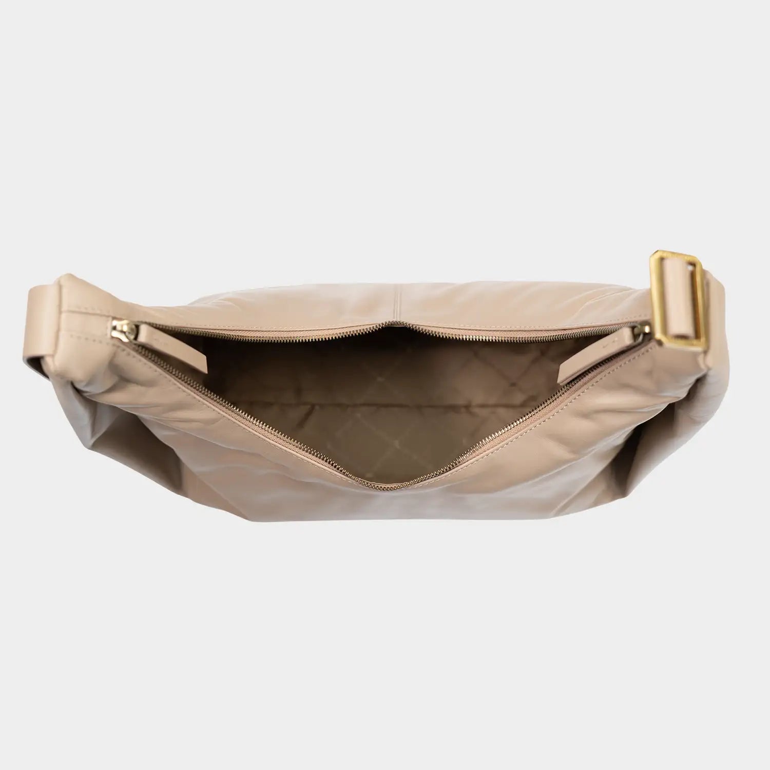 Innenansicht LOTTA Hobo Bag L sand