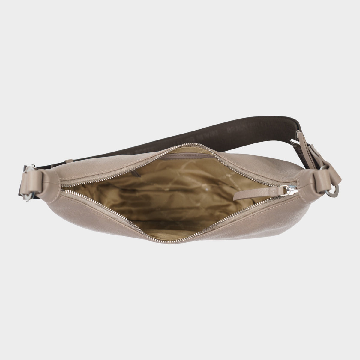 Innenansicht LIV Hobo Bag S taupe