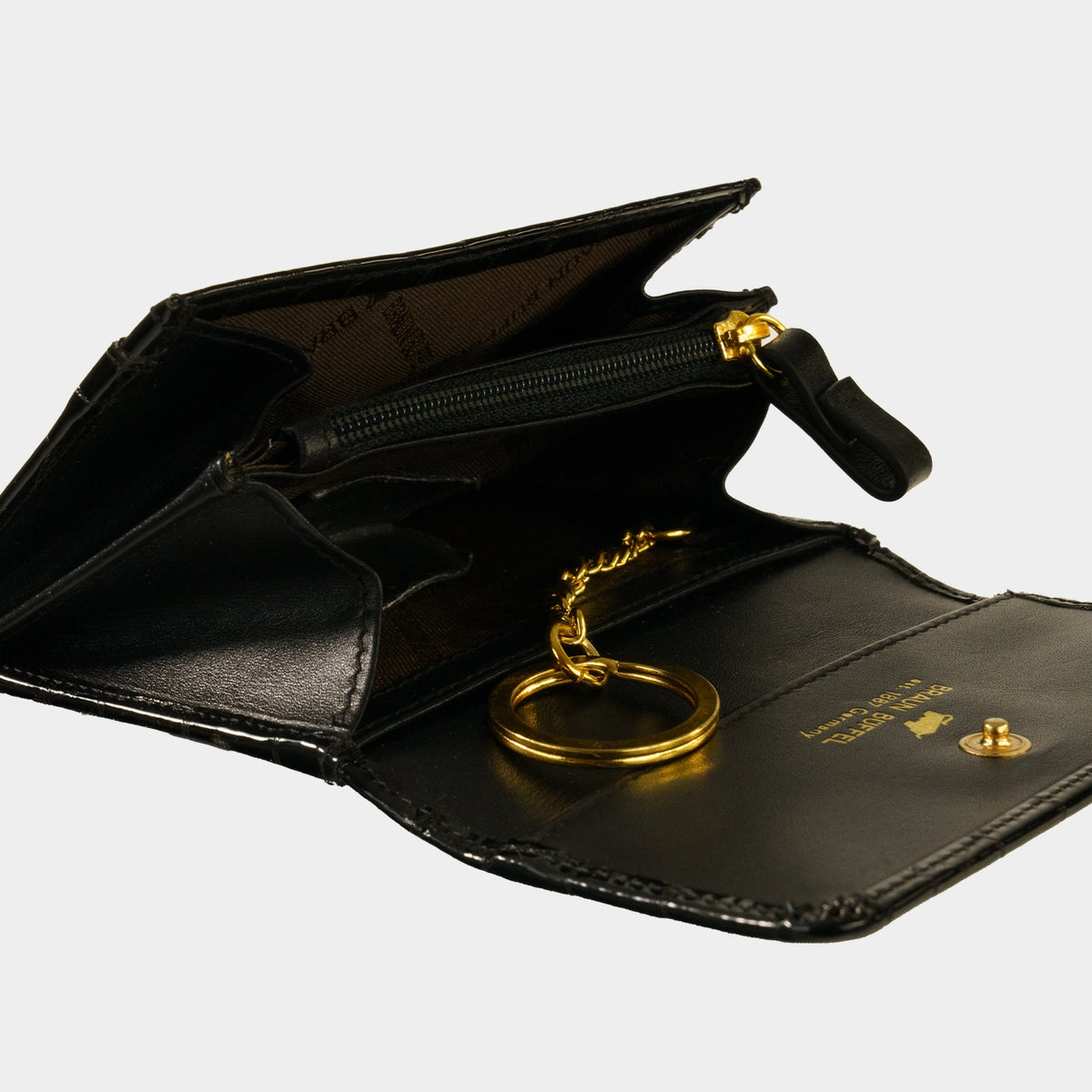 Keyfeature VERONA Mini Geldbörse schwarz