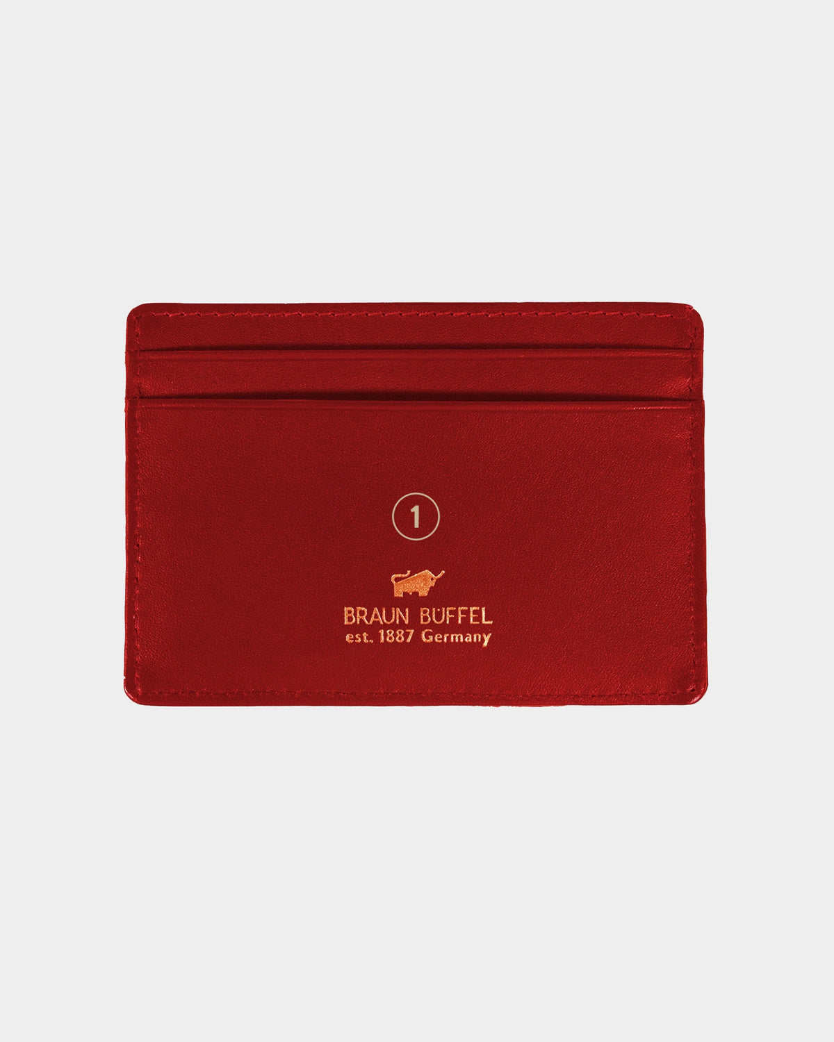 Personalisierungsbild VERONA Kartenetui 4CS rot