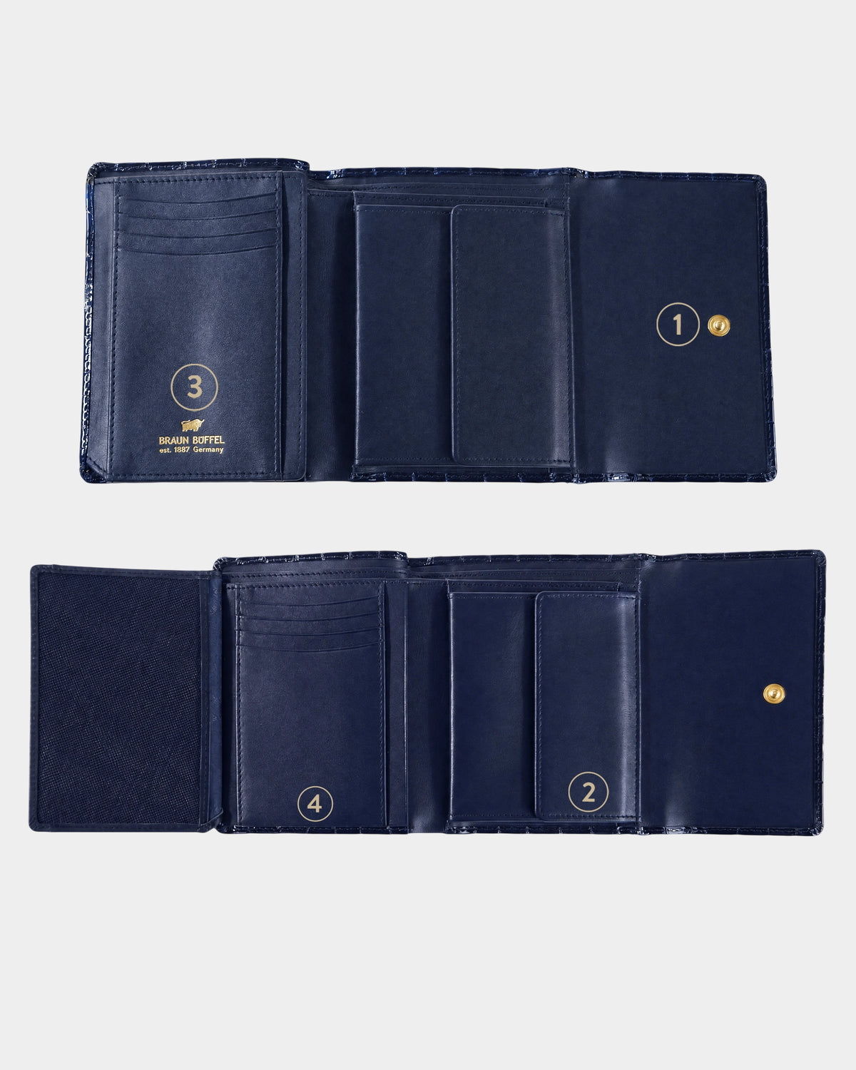 VERONA Geldbörse M 8CS dark navy