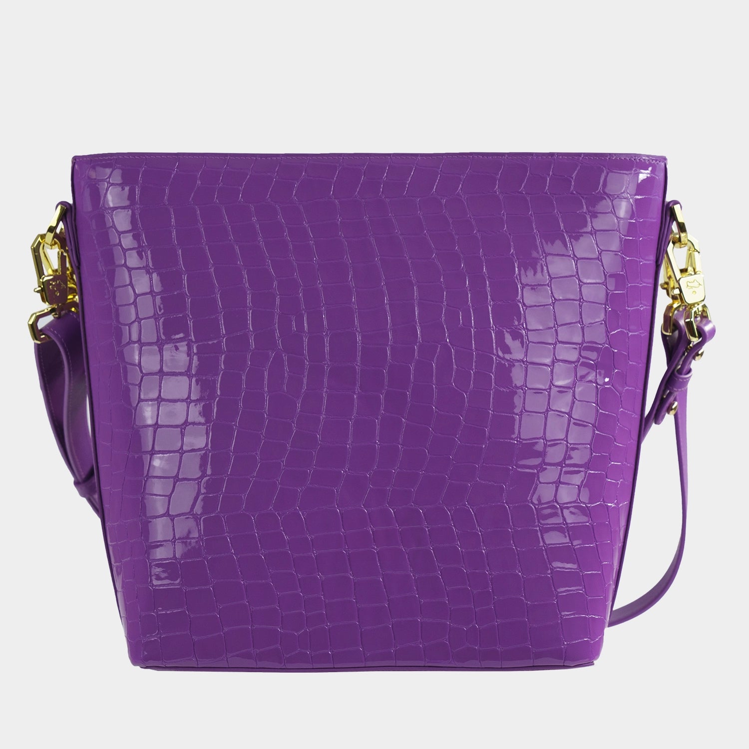 Rückansicht VERONA Shopper S purple