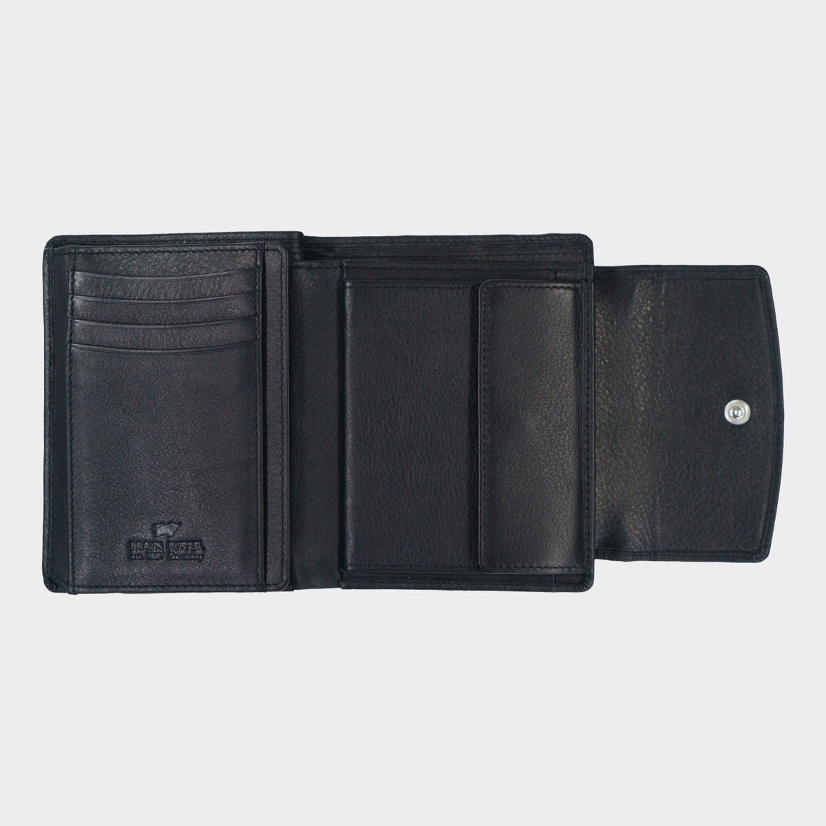 Innenansicht JOY RFID Geldbörse M 8CS black