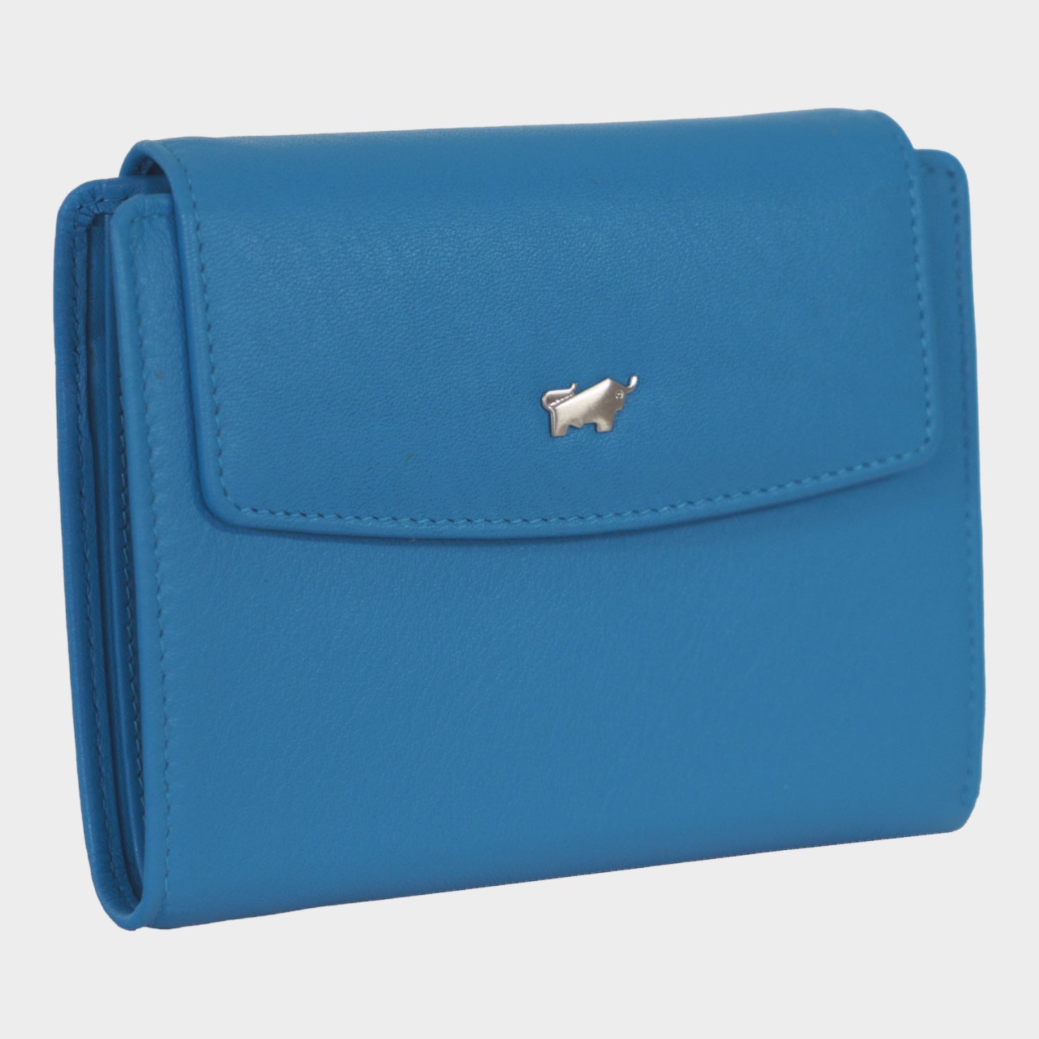 Schrägansicht JOY RFID Geldbörse M 8CS indigo blue