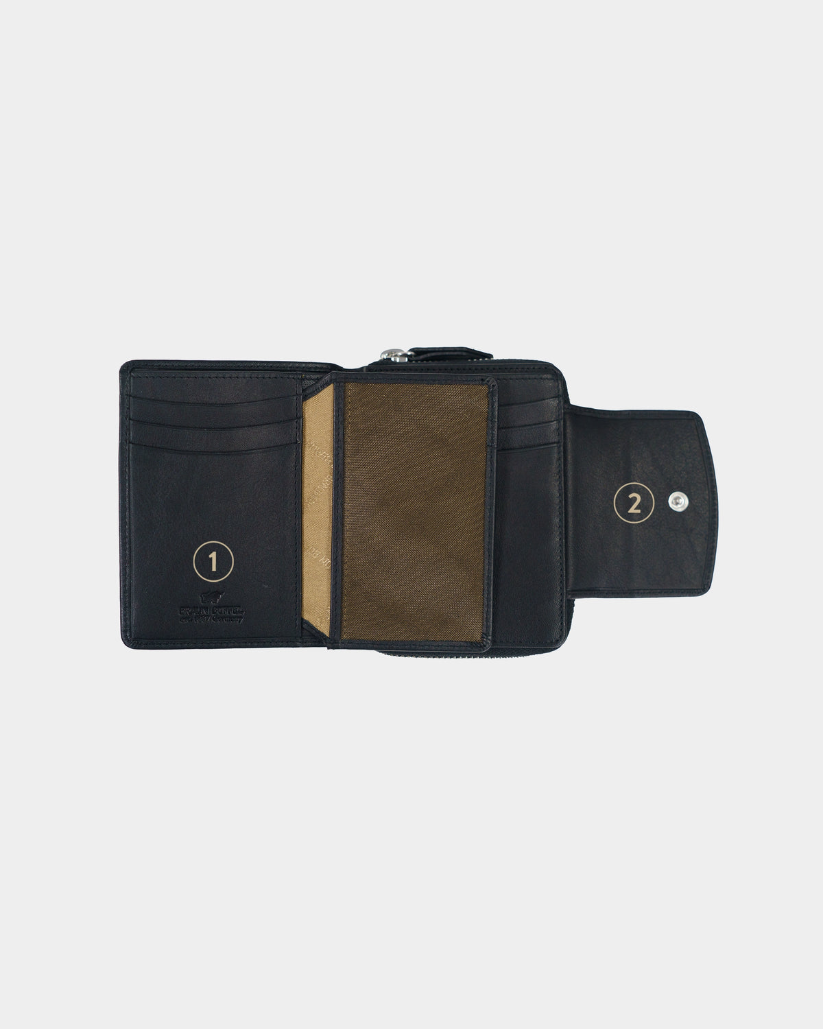Personalisierung JOY RFID RV-Geldbörse M 8CS black