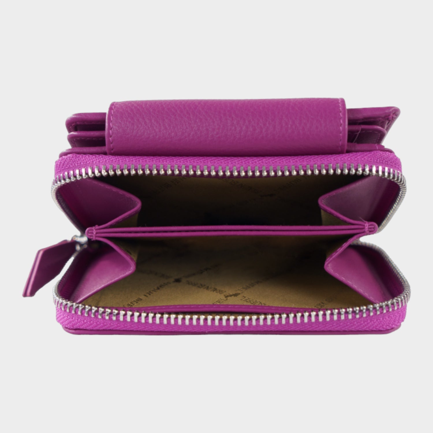 Innenansicht JOY RFID RV-Geldbörse M 8CS purple plum