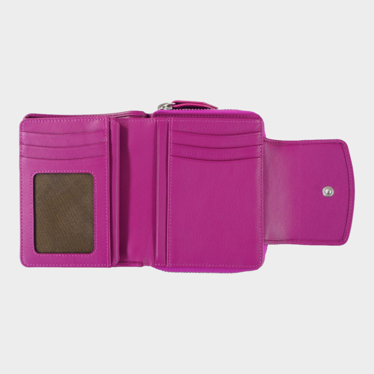 Innenansicht JOY RFID RV-Geldbörse M 8CS purple plum
