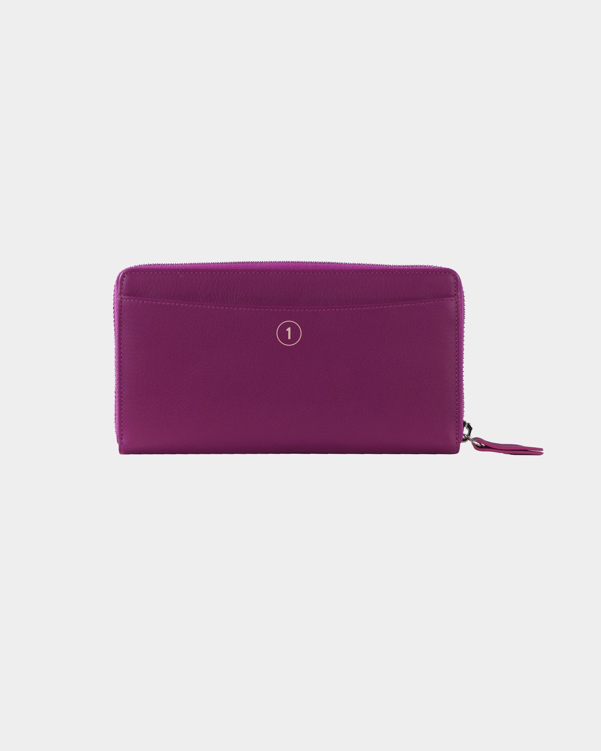 Personalisierung JOY RFID RV-Geldbörse 18CS purple plum