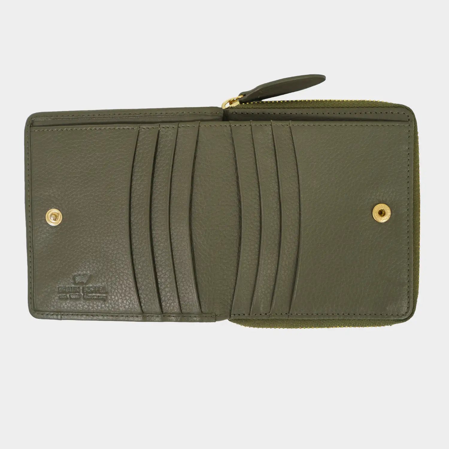 Innenansicht STELLA RV-Geldbörse S 6CS olive/ pink
