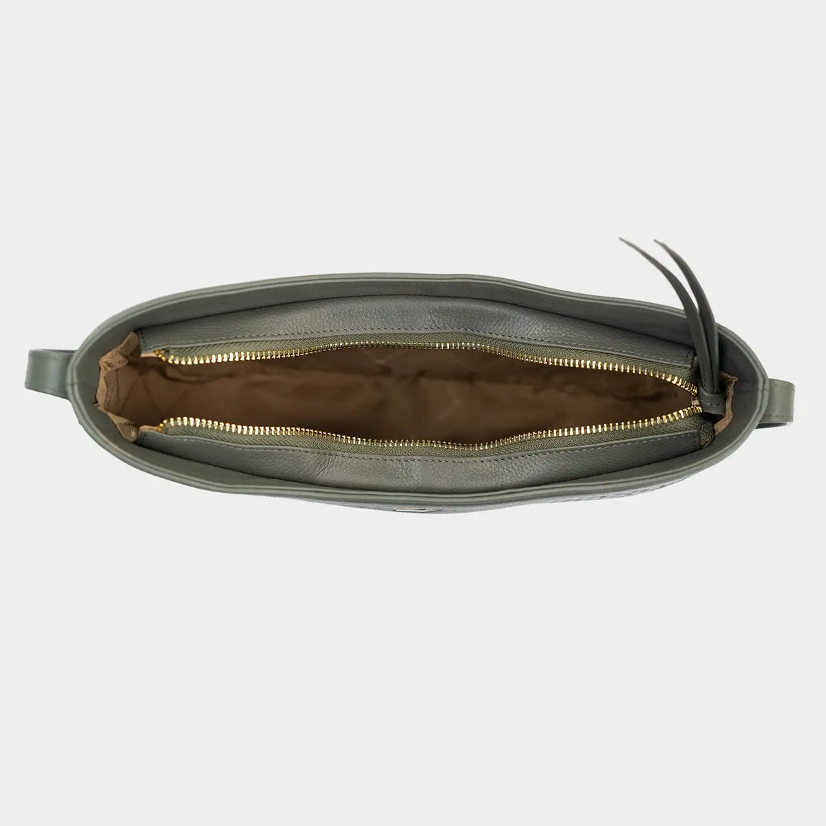 Innenansicht STELLA Hobo Bag olive/ pink
