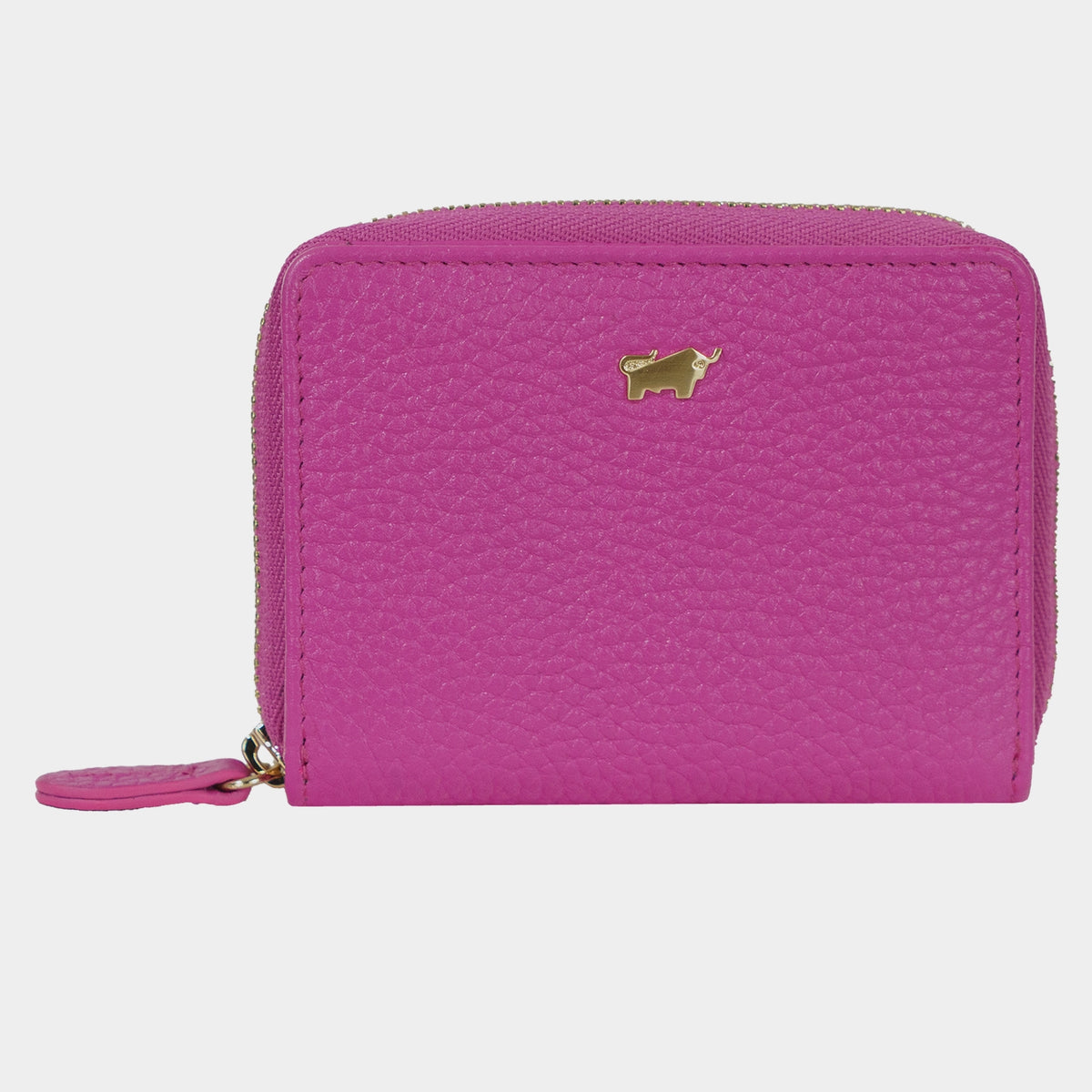Frontansicht ASTI Mini RV-Geldbörse 5CS fuchsia