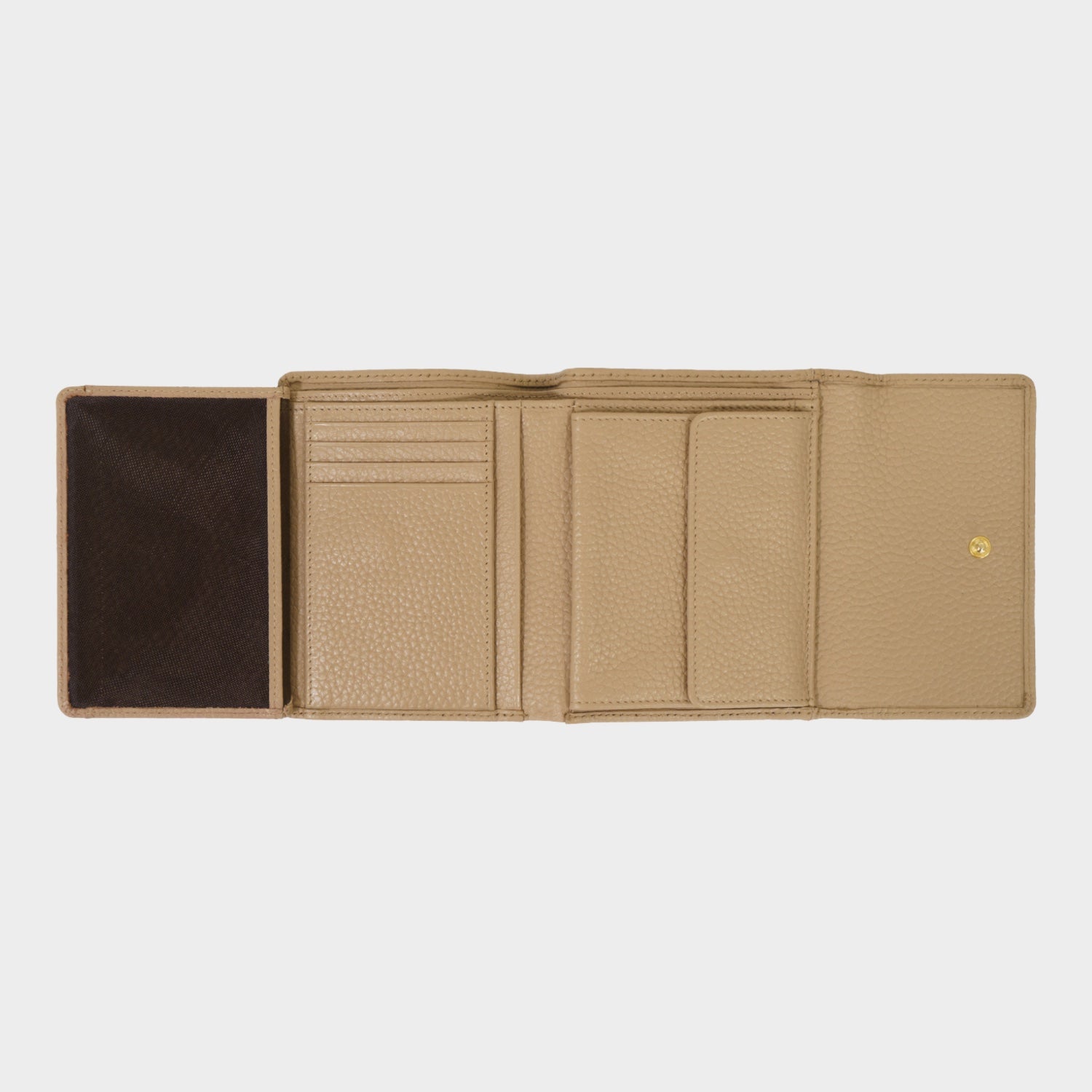 Innenansicht ASTI Geldbörse M 8CS caramel
