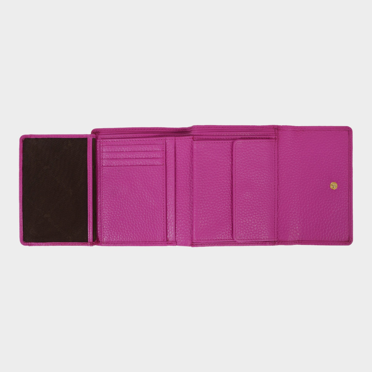 Innenansicht ASTI Geldbörse M 8CS fuchsia