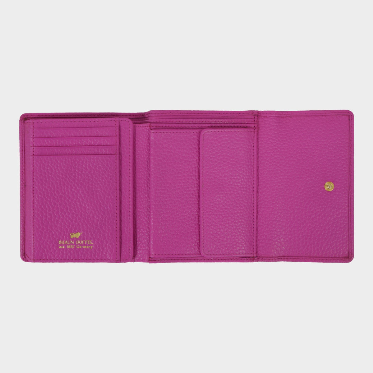 Innenansicht ASTI Geldbörse M 8CS fuchsia
