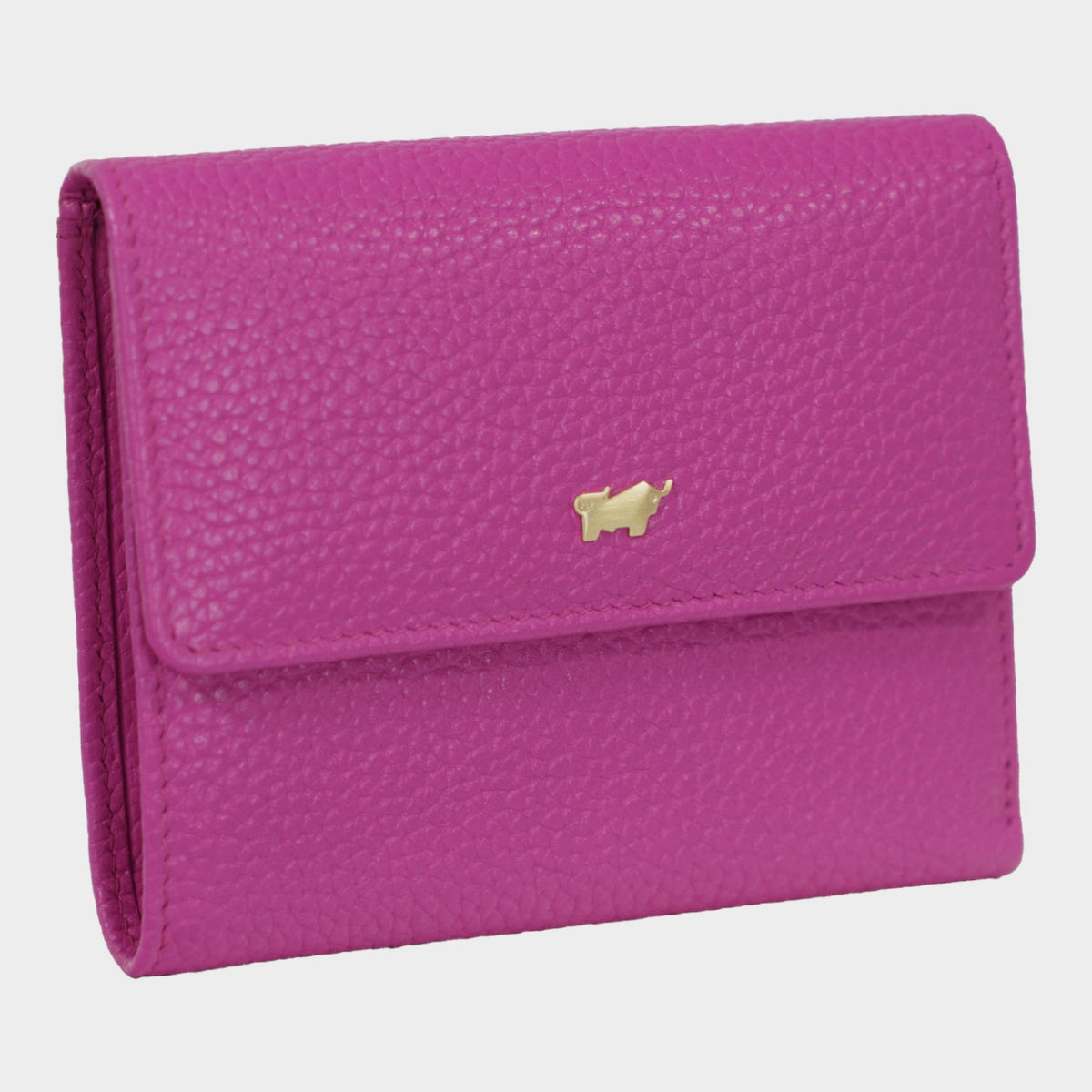 Schrägansicht ASTI Geldbörse M 8CS fuchsia