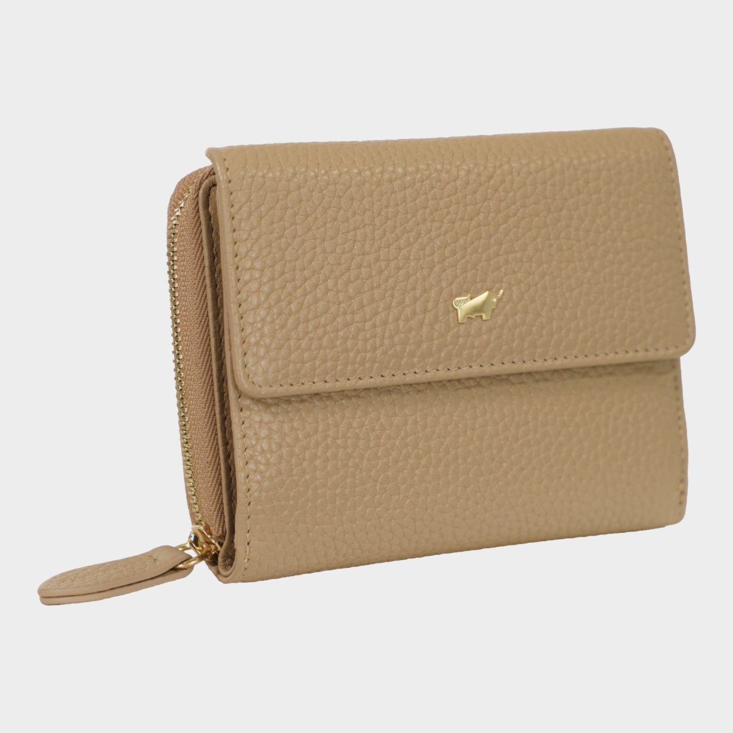 Schrägansicht ASTI RV-Geldbörse M 8CS caramel