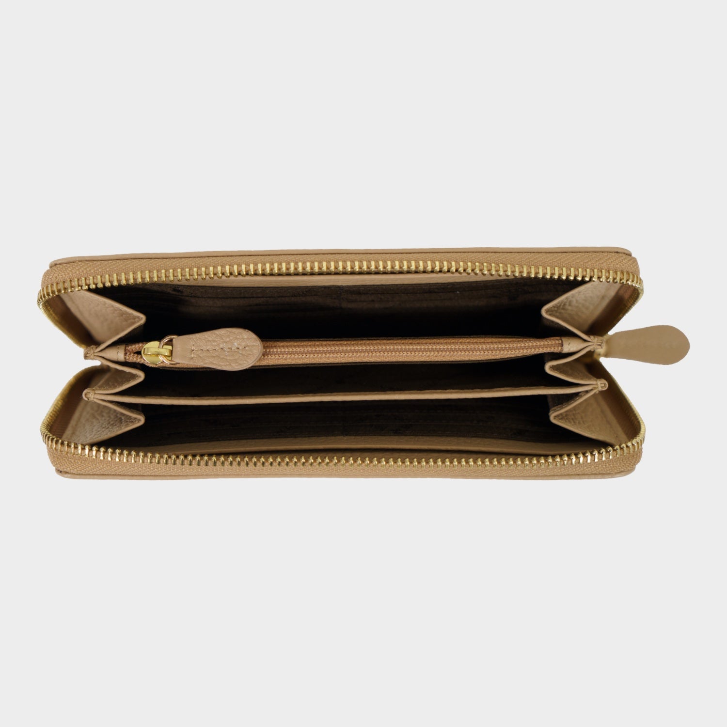 Innenansicht ASTI RV-Geldbörse 18CS caramel
