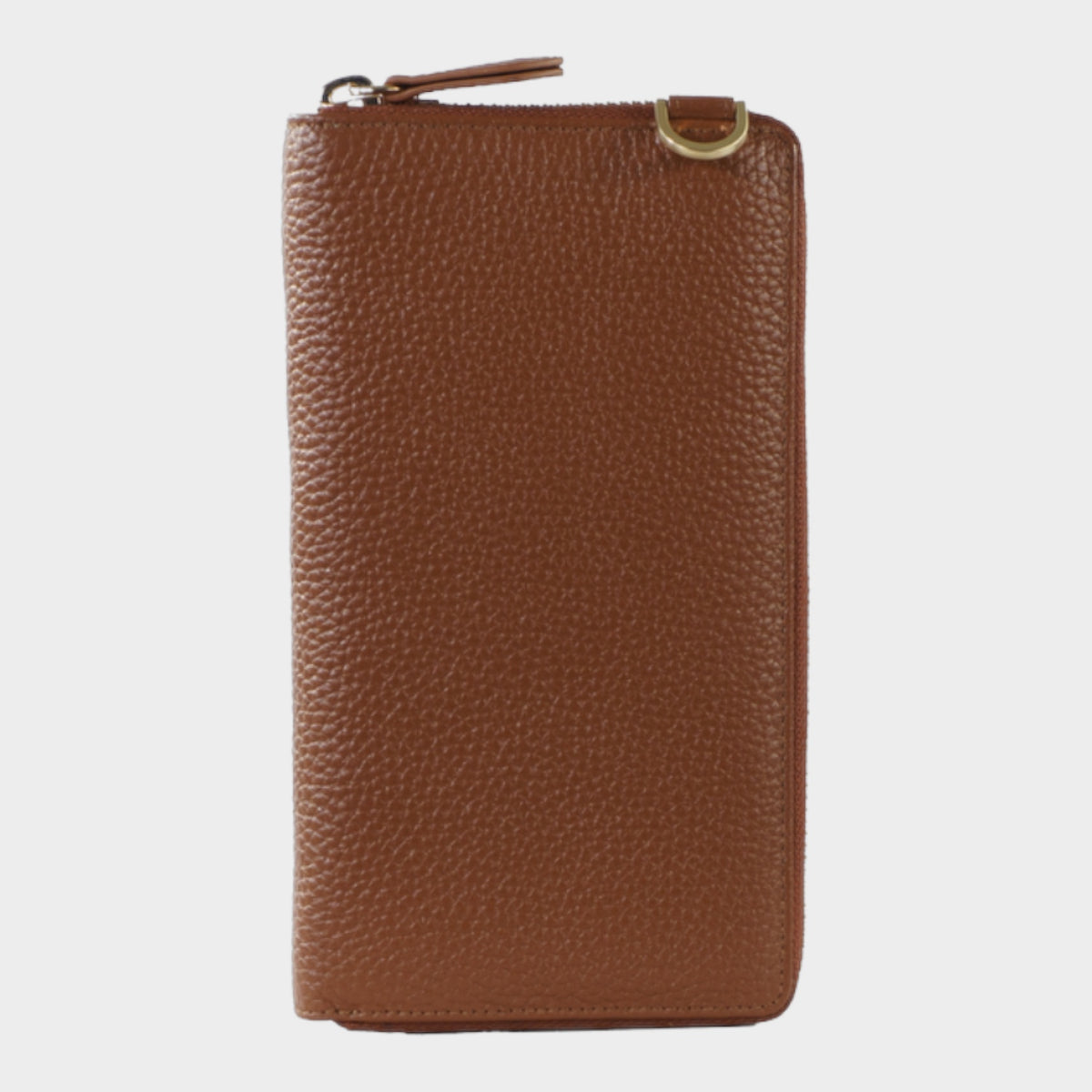 Rückansicht ASTI RV-Geldbörse mit Handyfach saddle brown