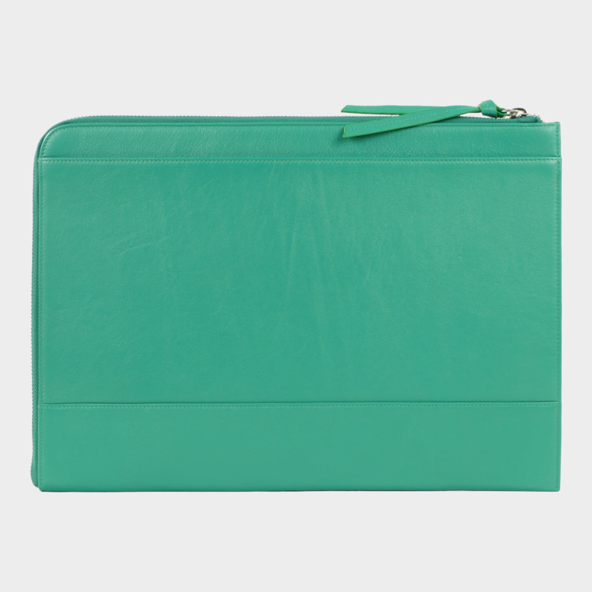 Rückansicht Laptophülle emerald