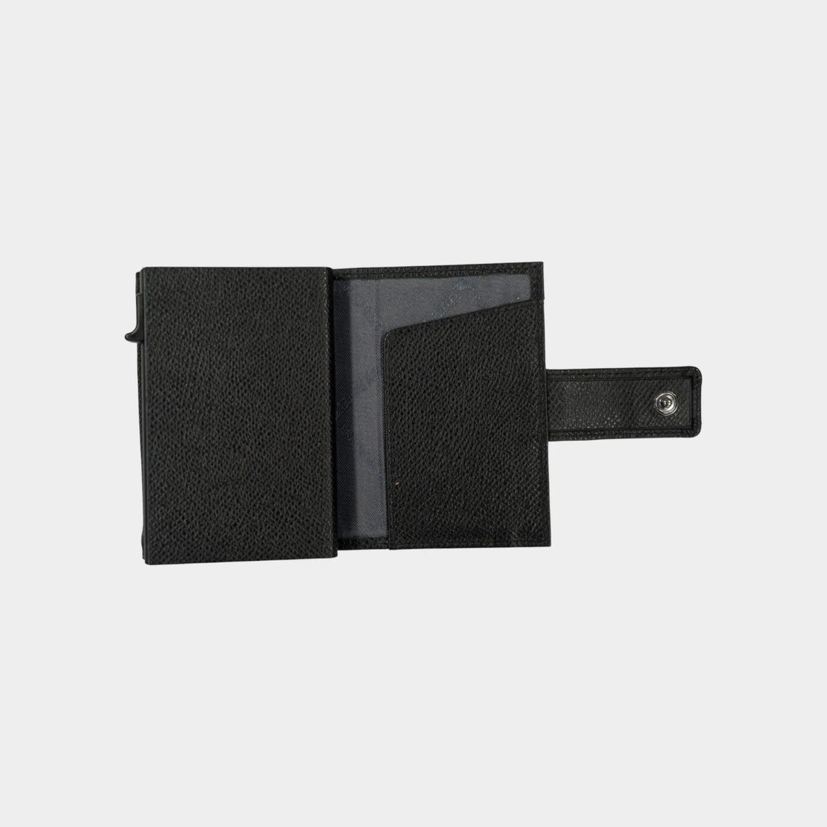 Innenansicht ROBIN RFID Slim Wallet Münzfach schwarz