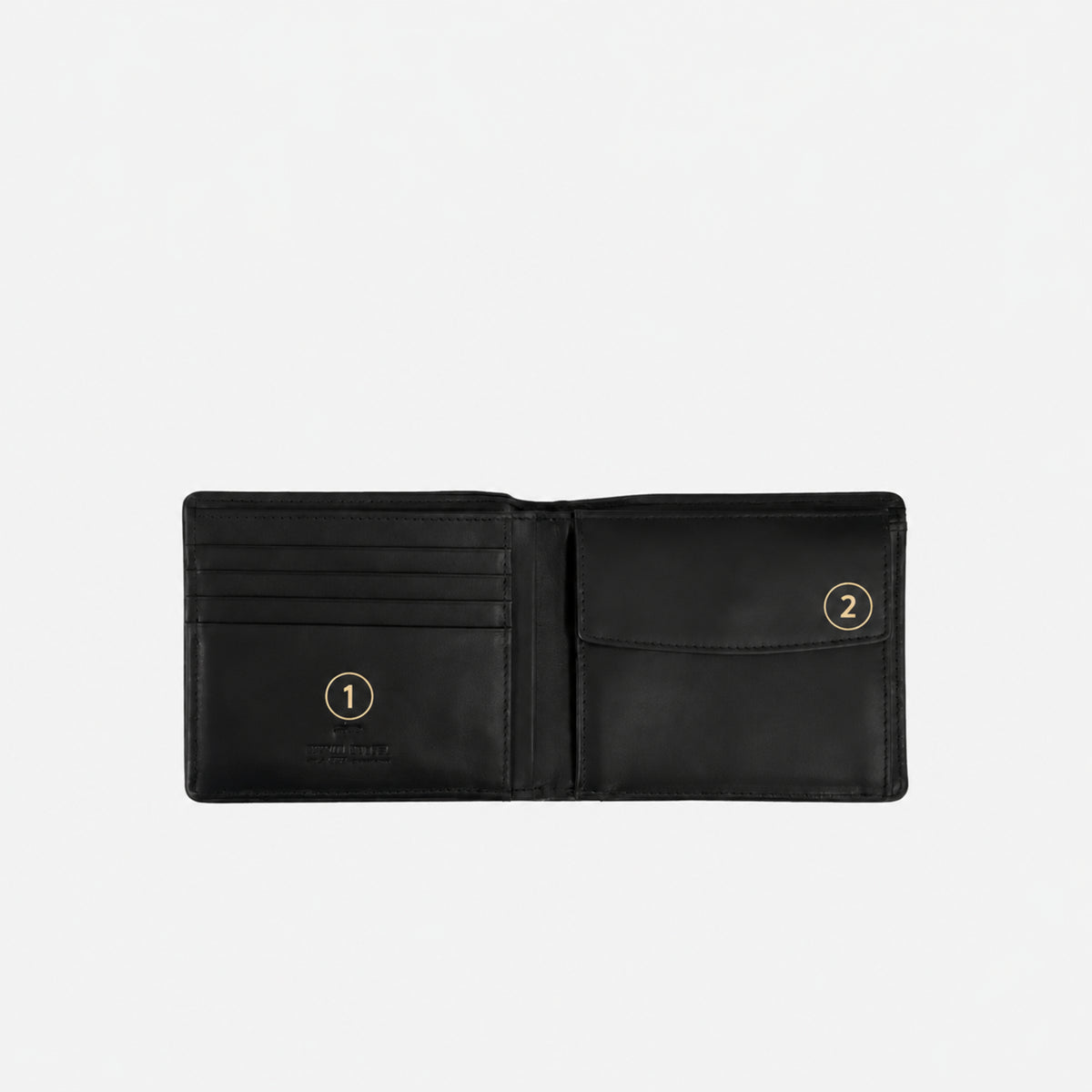 Personalisierungsbild BEN Geldbörse 4+4CS black/black