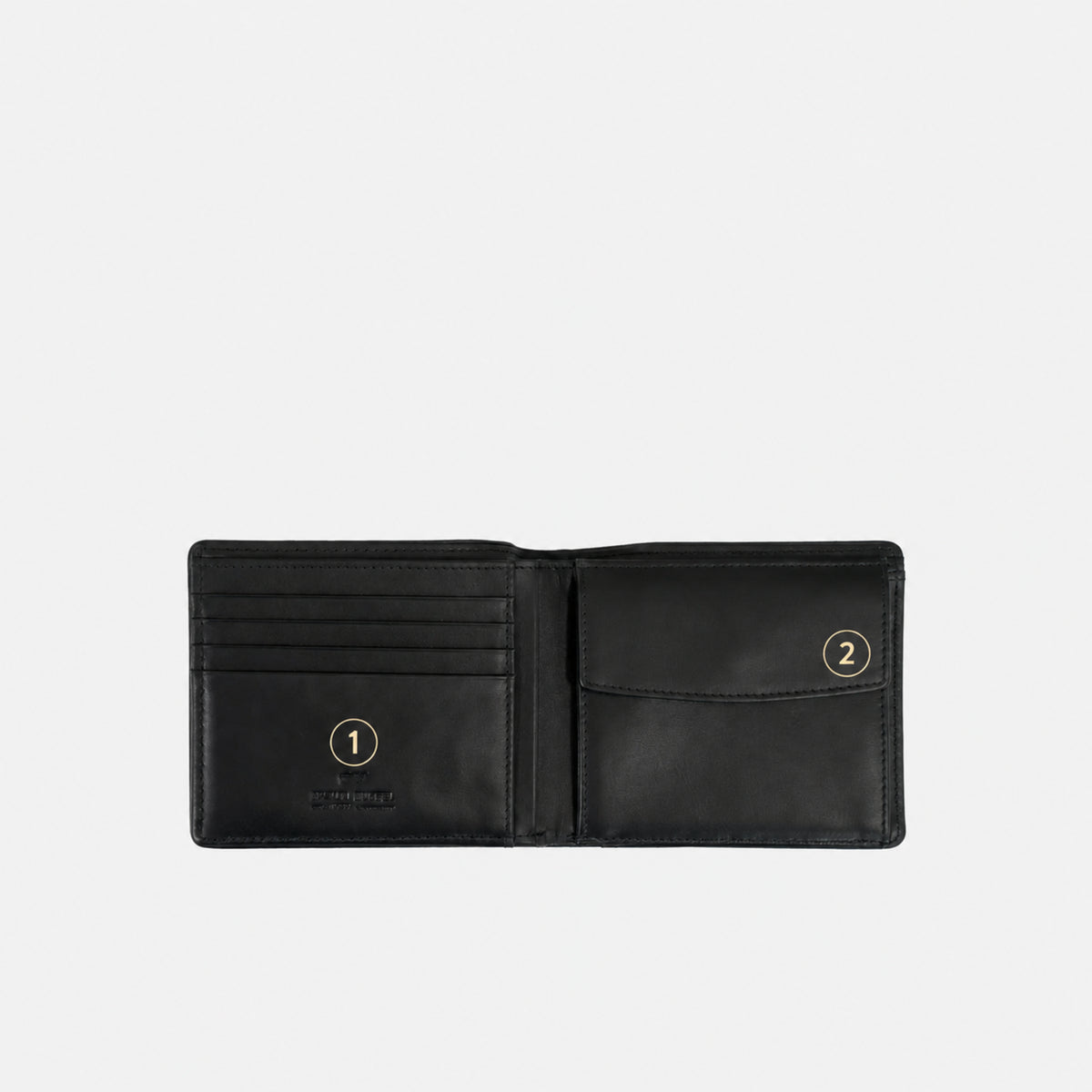Personalisierungsbild BEN Geldbörse 4+4CS navy/black