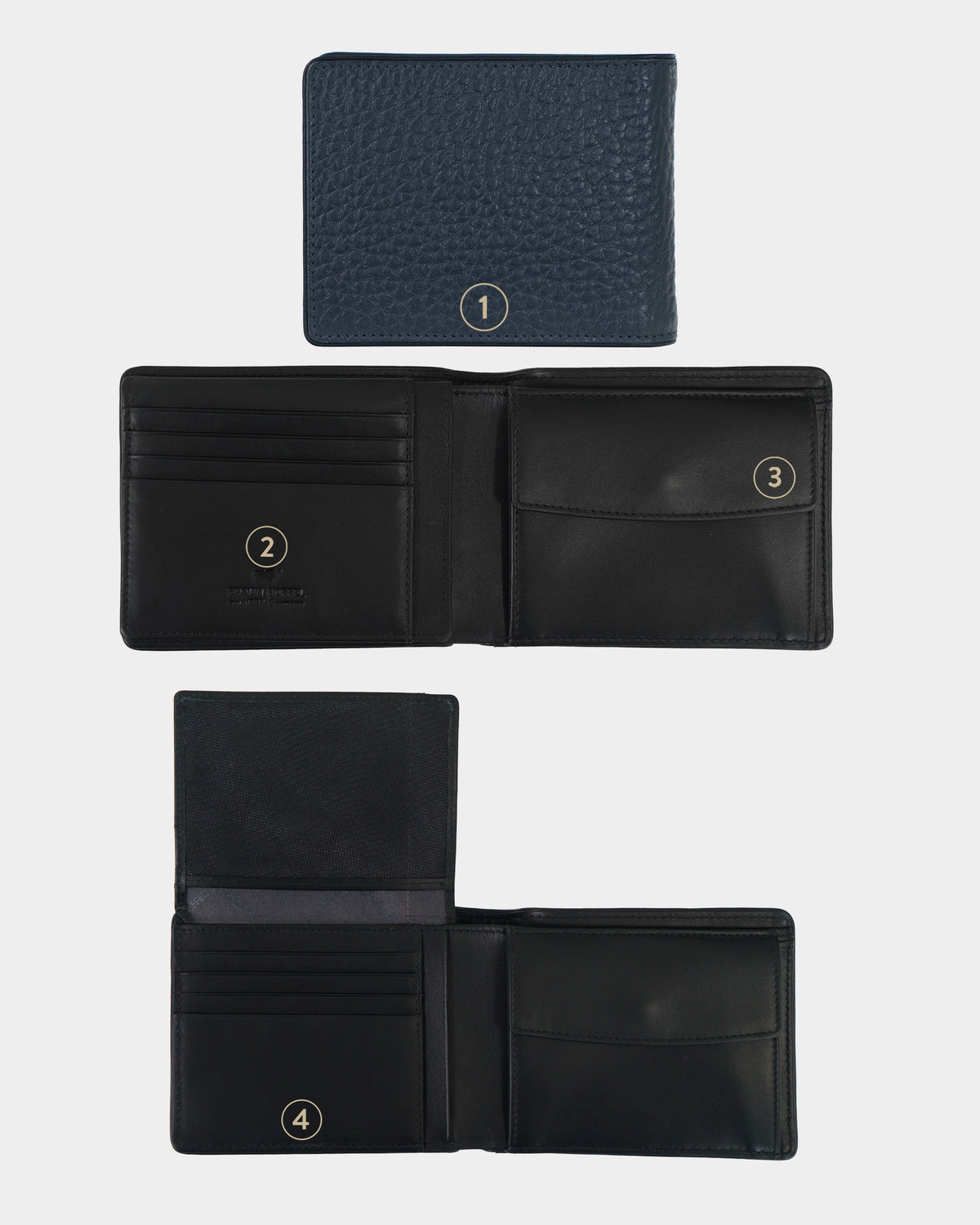 Personalisierungsbild BEN Geldbörse 8CS navy/black