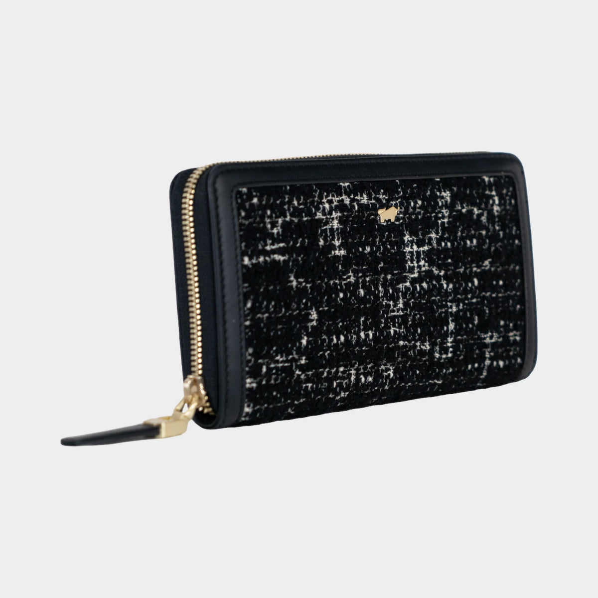 Schrägansicht PAULINE RV-Geldbörse 18CS schwarz