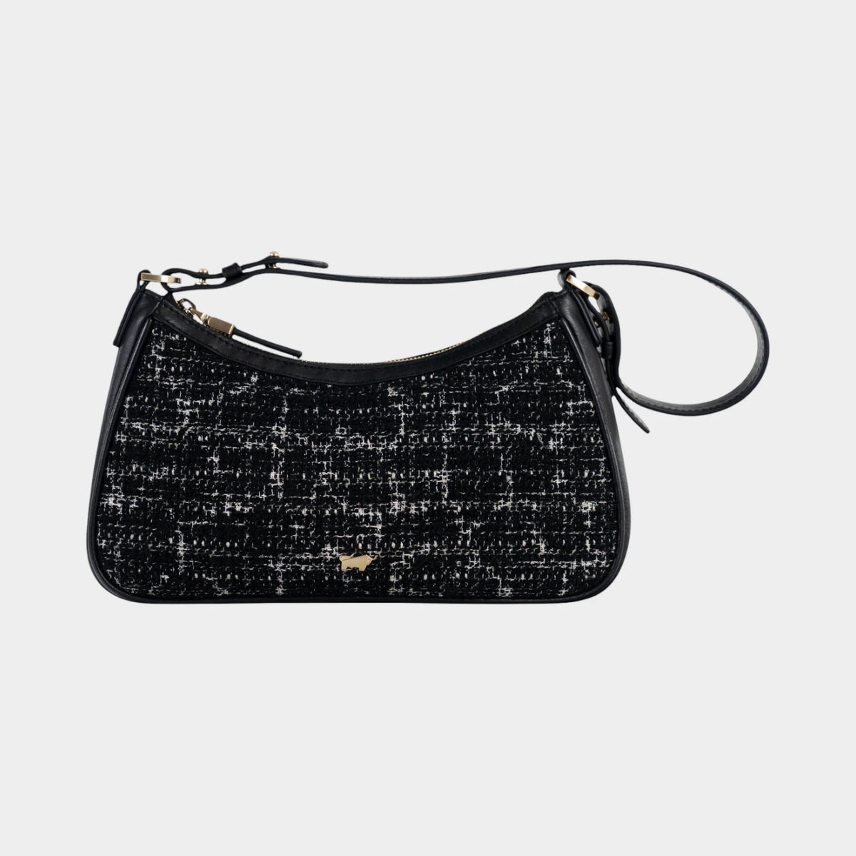 Frontansicht PAULINE Mini Bag schwarz