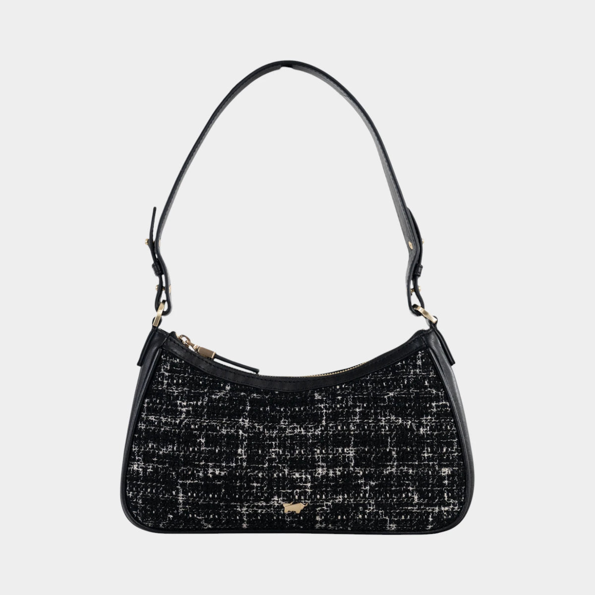 Frontansicht PAULINE Mini Bag schwarz