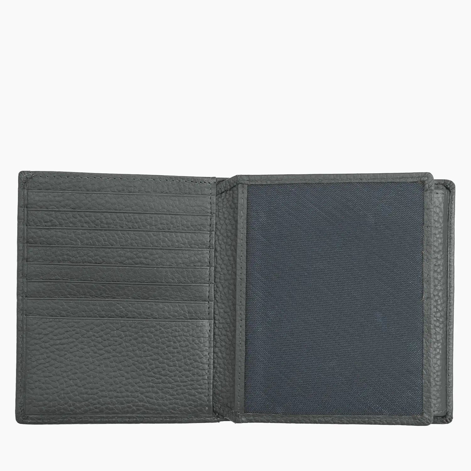 Innenansicht THEO RFID Geldbörse H 16CS dark grey