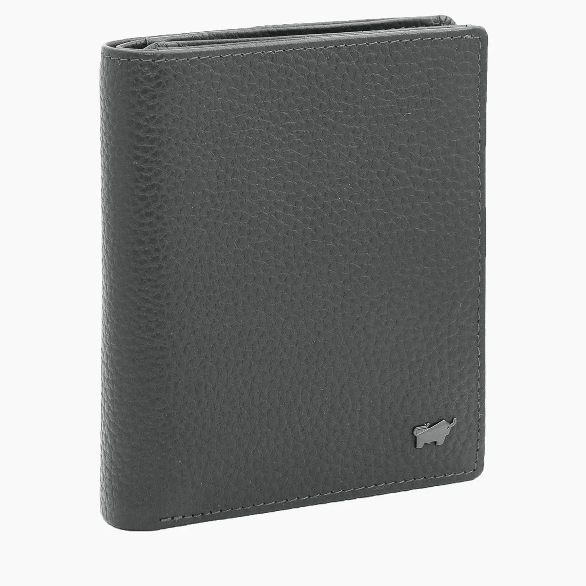 Schrägansicht THEO RFID Geldbörse H 16CS dark grey