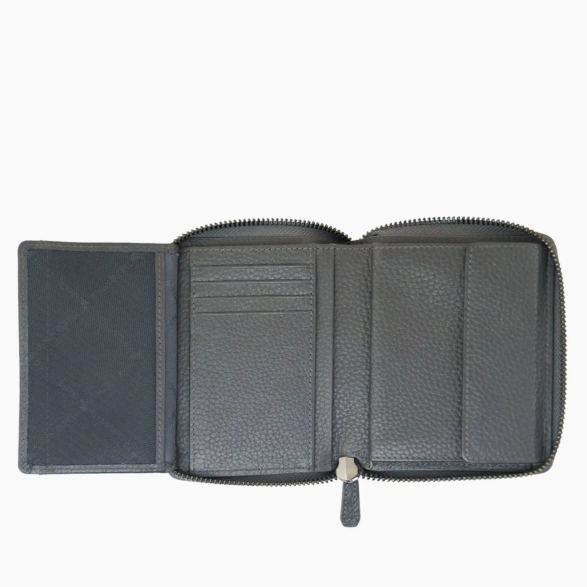 Innenansicht THEO RFID RV-Geldbörse H 8CS dark grey