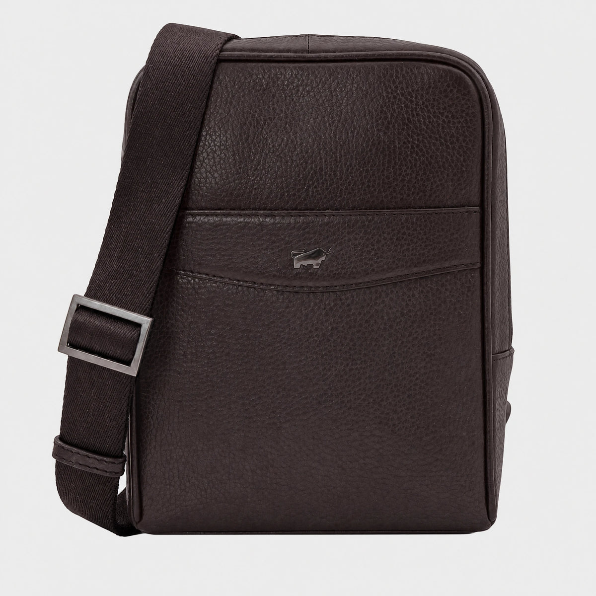 Frontansicht THEO Cross Body braun