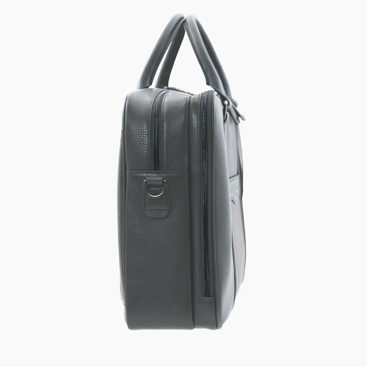 Seitenansicht THEO Businesstasche L dark grey