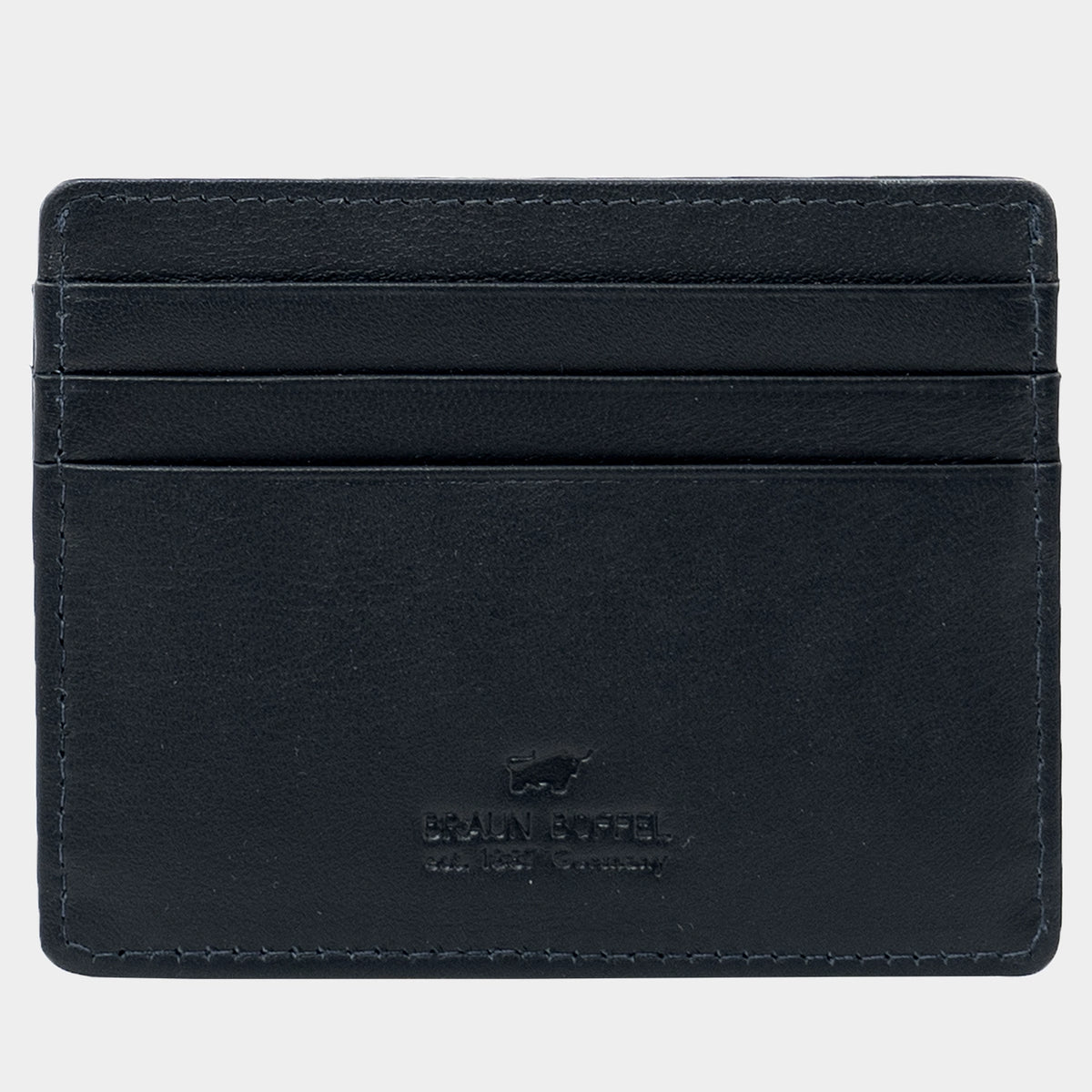 Rückansicht HANNES RFID Kartenetui 6CS schwarz