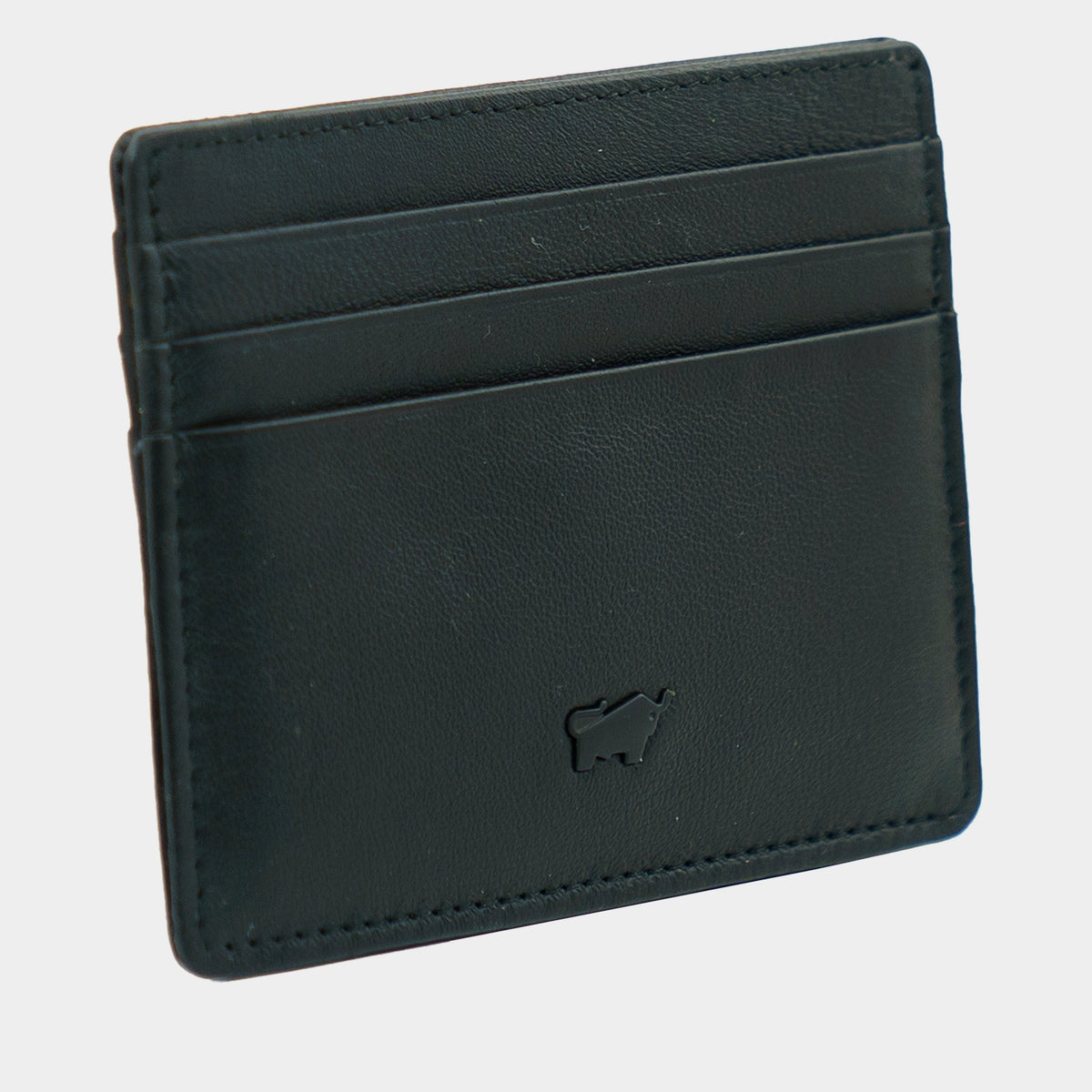 Schrägansicht HANNES RFID Kartenetui 6CS schwarz