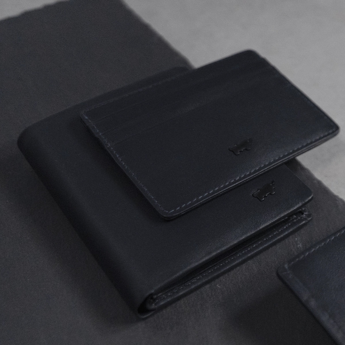Keyfeature-1 HANNES RFID Geldbörse Carre 8CS schwarz