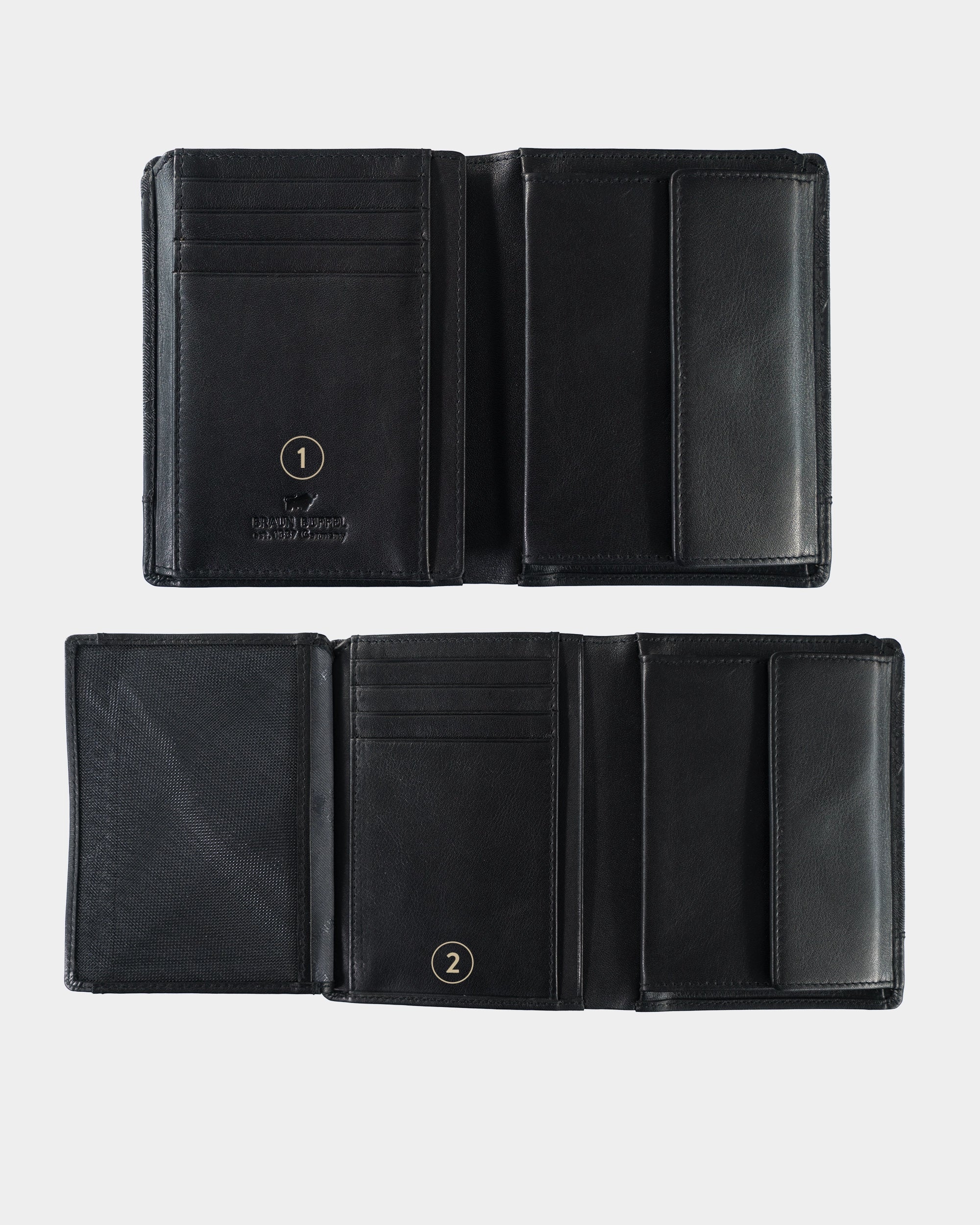 Personalisierungsbild LEON RFID Geldbörse H 8CS schwarz