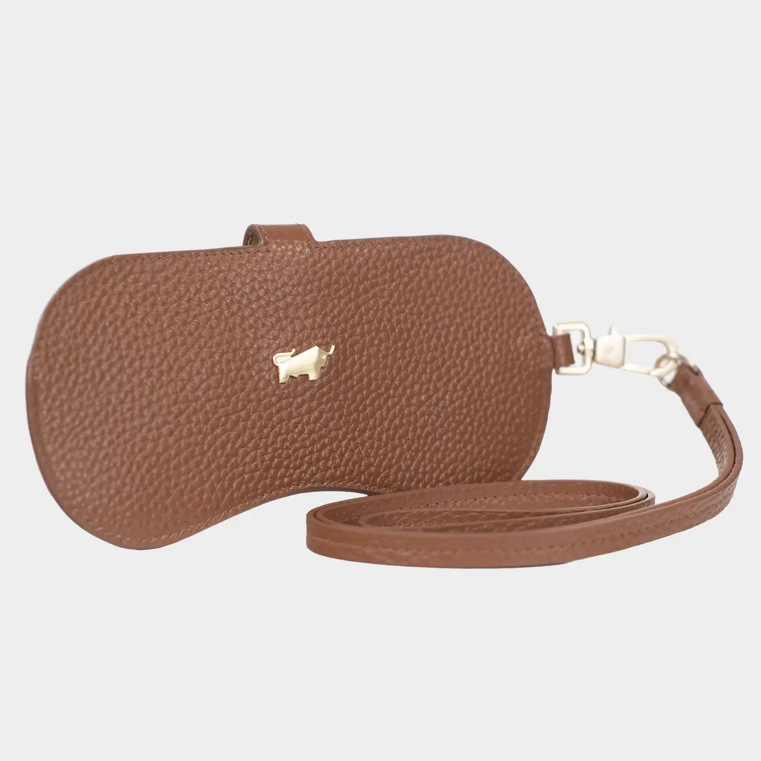 Sonnenbrillen Etui saddle brown